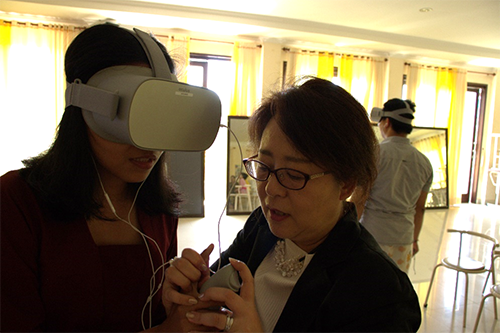 VRを活用した課題の取り組み